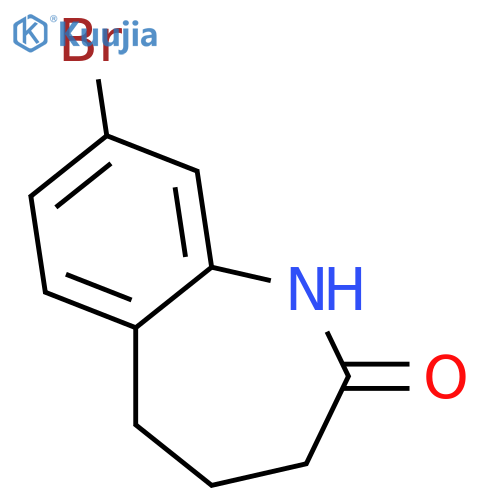 8-Bromo-1,3,4,5-tetrahydrobenzoBazepine-2-one structure