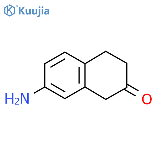 7-amino-3,4-dihydro-1H-naphthalen-2-one structure