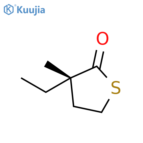 2(3H)-Thiophenone, 3-ethyldihydro-3-methyl-, (3S)- structure