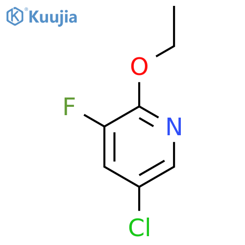 5-Chloro-2-ethoxy-3-fluoropyridine structure