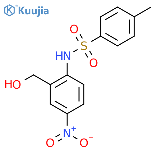 N-(2-(Hydroxymethyl)-4-nitrophenyl)-4-methylbenzenesulfonamide structure