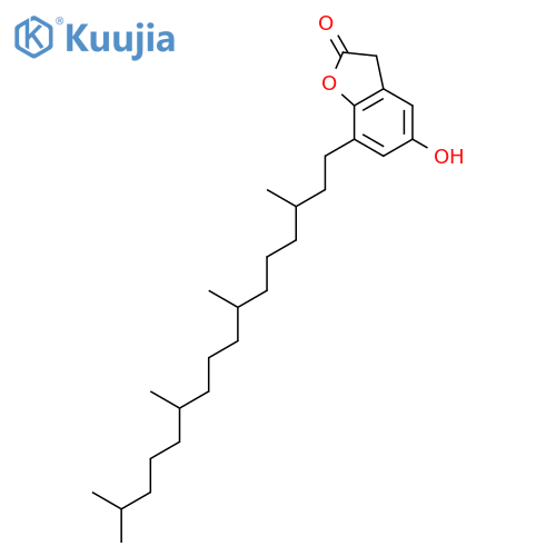 2(3H)-Benzofuranone, 5-hydroxy-7-(3,7,11,15-tetramethylhexadecyl)- structure