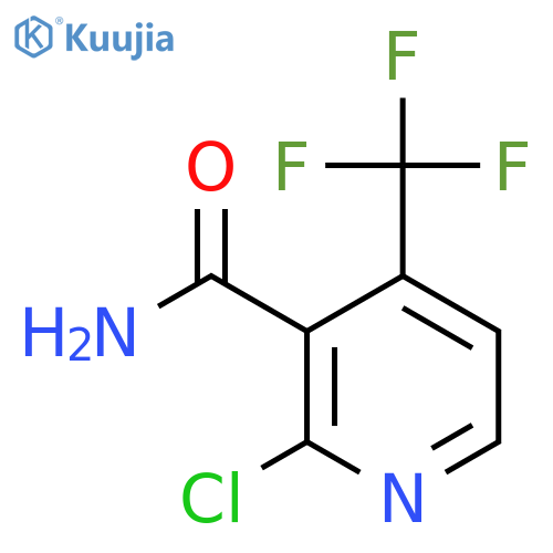 2-Chloro-4-(trifluoromethyl)nicotinamide structure