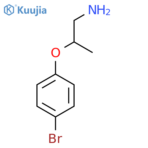 1-(1-Aminopropan-2-yl)oxy-4-bromobenzene structure
