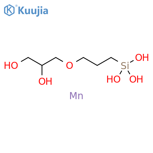 Silanetriol, [3-(2,3-dihydroxypropoxy)propyl]-, manganese(2+) salt structure