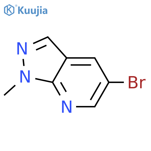 5-Bromo-1-methyl-1H-pyrazolo[3,4-B]pyridine structure