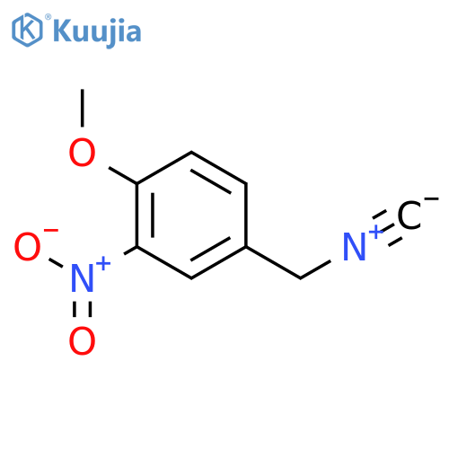 4-(isocyanomethyl)-1-methoxy-2-nitrobenzene structure