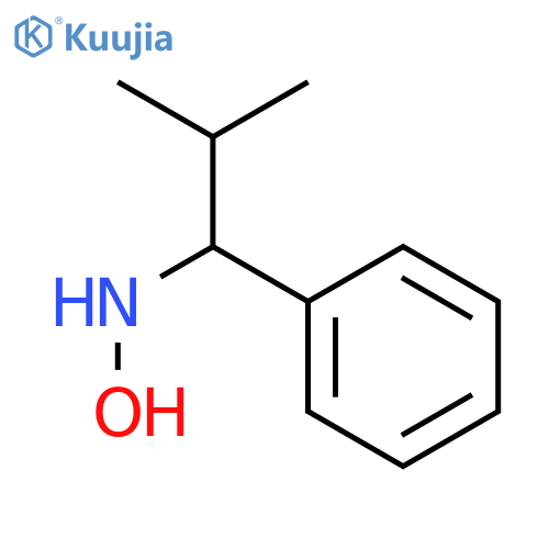 N-(2-Methyl-1-phenyl-propyl)-hydroxylamine structure