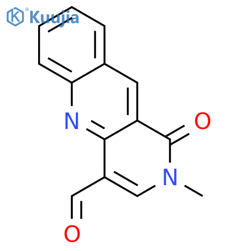 Benzo[b][1,6]naphthyridine-4-carboxaldehyde,1,2-dihydro-2-methyl-1-oxo- structure