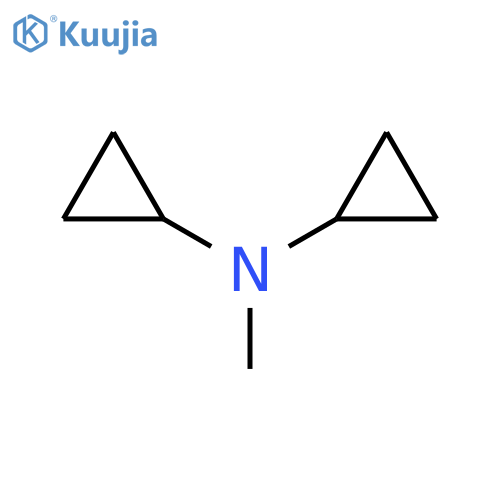 Dicyclopropyl Methyl Amine structure