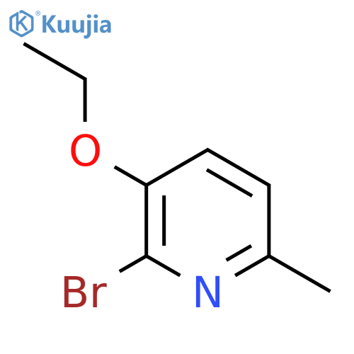 2-Bromo-3-ethoxy-6-methylpyridine structure