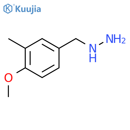 (4-methoxy-3-methylphenyl)methylhydrazine structure
