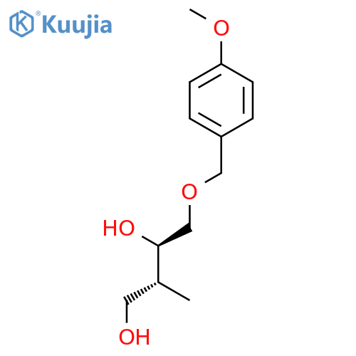 1,3-BUTANEDIOL, 4-[(4-METHOXYPHENYL)METHOXY]-2-METHYL-, (2R,3R)- structure