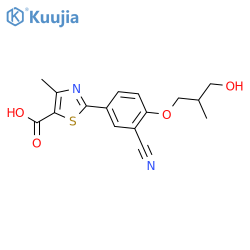 Febuxostat 67M-1 structure