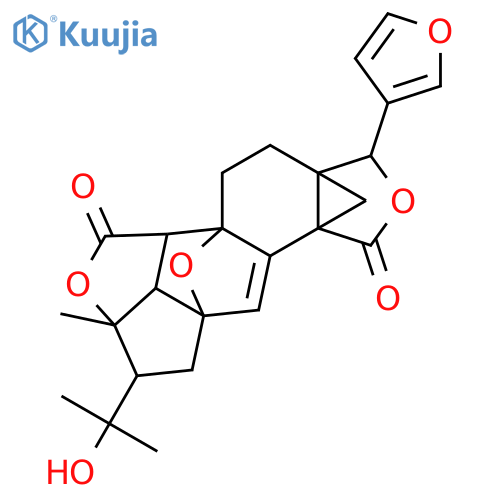 6H,8H-4a,10a-Epoxy-5b,8a-methanocyclopent[cd]isobenzofuro[4,5-g]isobenzofuran-1,6(2aH)-dione, 8-(3-furanyl)-3,4,9,10,10b,10c-hexahydro-3-(1-hydroxy-1-methylethyl)-2a-methyl-, (2aR,3S,4aR,5bR,8R,8aS,10aR,10bR,10cR)- (9CI) structure