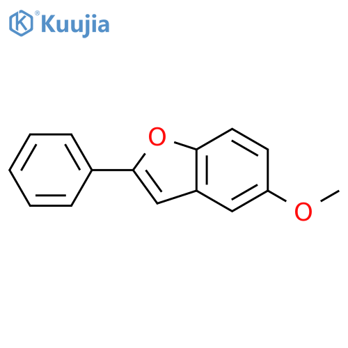 5-Methoxy-2-phenylbenzofuran structure