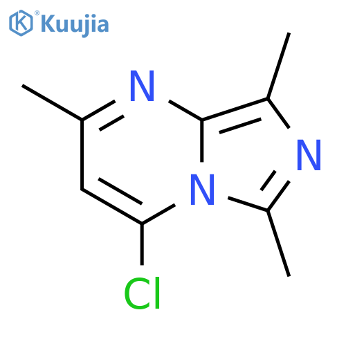 4-chloro-2,6,8-trimethyl-Imidazo[1,5-a]pyrimidine structure