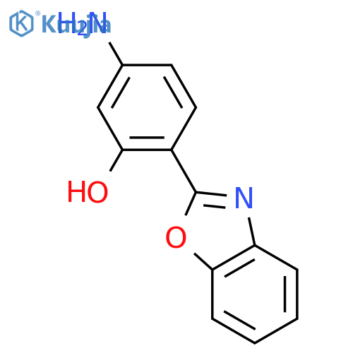 5-Amino-2-(benzodoxazol-2-yl)phenol structure