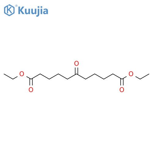 Undecanedioic acid, 6-oxo-, diethyl ester structure
