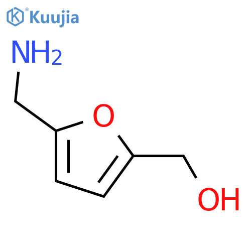 5-(aminomethyl)furan-2-ylmethanol structure