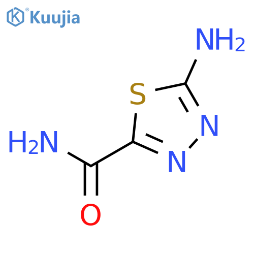 5-Amino-1,3,4-thiadiazole-2-carboxamide structure