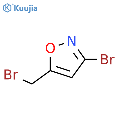 3-Bromo-5-(bromomethyl)isoxazole structure