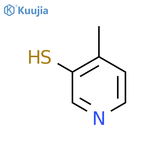 4-Methylpyridine-3-thiol structure