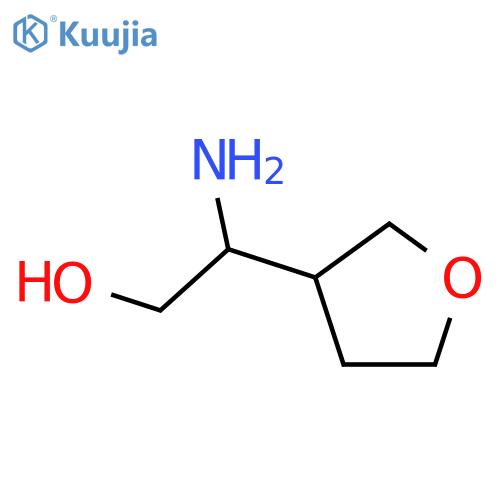 2-amino-2-(oxolan-3-yl)ethan-1-ol structure