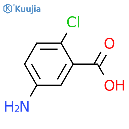 5-Amino-2-chlorobenzoic acid structure