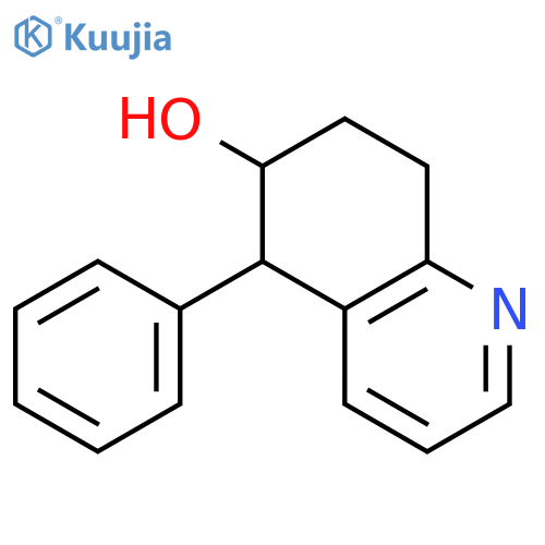 (5r,6r)-5-phenyl-5,6,7,8-tetrahydroquinolin-6-ol structure