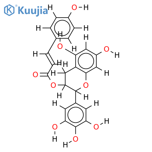 (-)-epigallocatechin 3-O-p-coumaroate structure