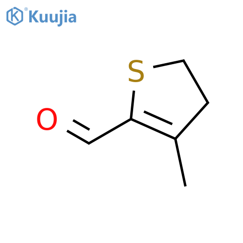 2-Thiophenecarboxaldehyde, 4,5-dihydro-3-methyl- structure