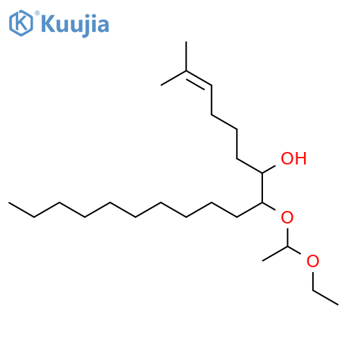 2-Octadecen-7-ol, 8-(1-ethoxyethoxy)-2-methyl- structure