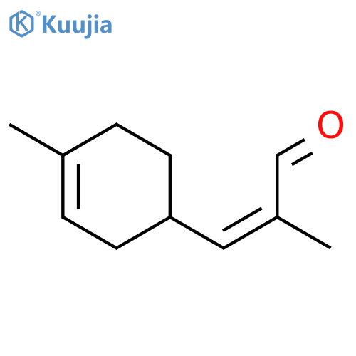2-Propenal, 2-methyl-3-(4-methyl-3-cyclohexen-1-yl)-, (Z)- structure