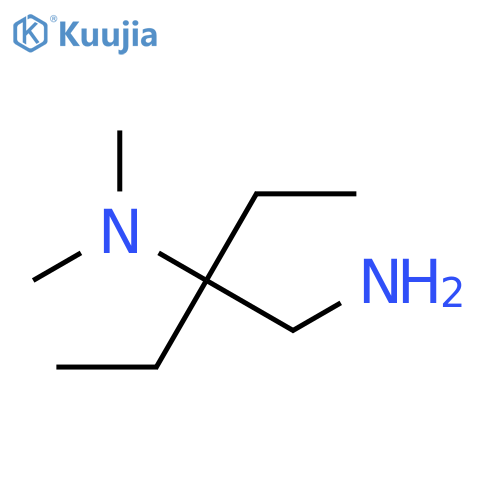 1,2-Butanediamine, 2-ethyl-N2,N2-dimethyl- structure