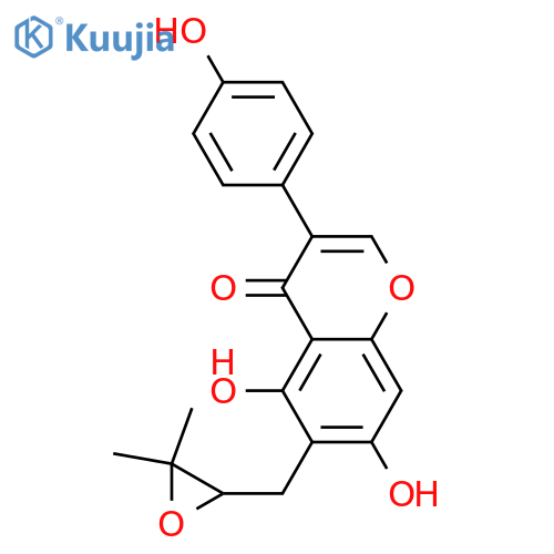 4',5,7-Trihydroxy-6-prenylisoflavone; 2''ξ,3''-Epoxide structure