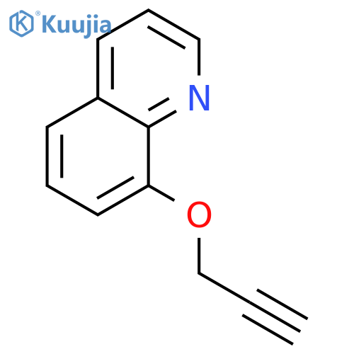 Quinoline, 8-(2-propyn-1-yloxy)- structure