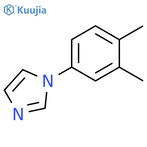1-(3,4-DIMETHYLPHENYL)-1H-IMIDAZOLE structure