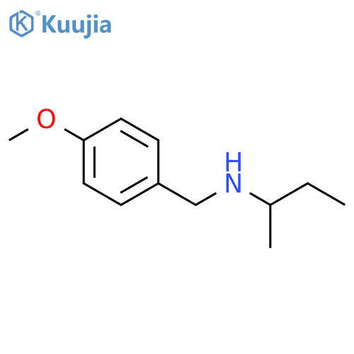 (butan-2-yl)(4-methoxyphenyl)methylamine structure
