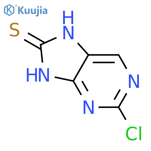 8H-Purine-8-thione,2-chloro-7,9-dihydro- structure