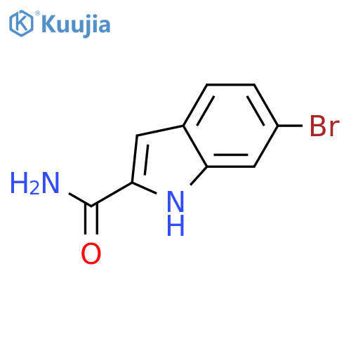 6-Bromo-1H-indole-2-carboxamide structure