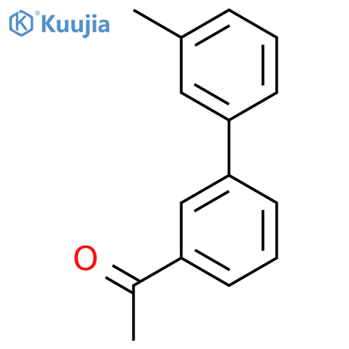 1-(3'-Methyl-[1,1'-biphenyl]-3-yl)ethanone structure