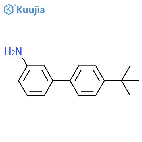 4'-(tert-Butyl)-1,1'-biphenyl-3-amine structure