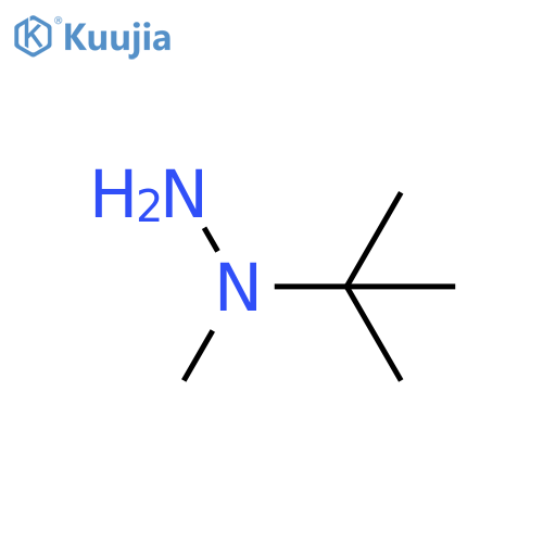 1-tert-butyl-1-methylhydrazine structure
