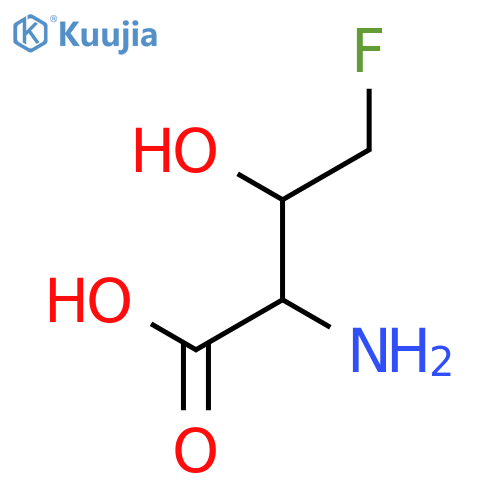 L-Threonine, 4-fluoro- structure