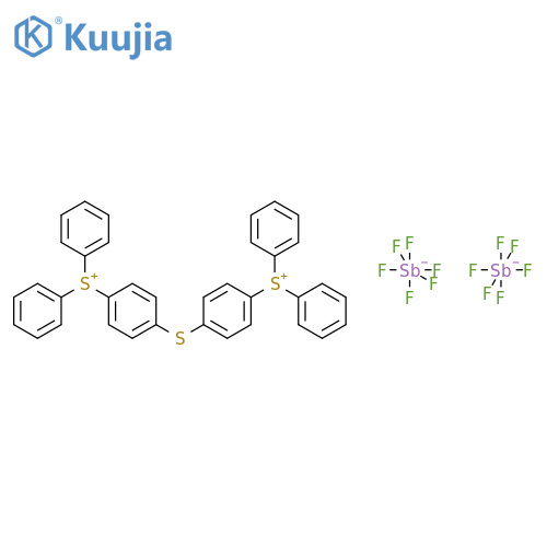 Bis4-(Diphenylsulfonio)phenyl Sulfide Bis(hexafluoroantimonate) structure