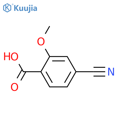 4-Cyano-2-methoxybenzoic acid structure