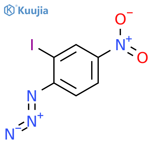 1-azido-2-iodo-4-nitrobenzene structure
