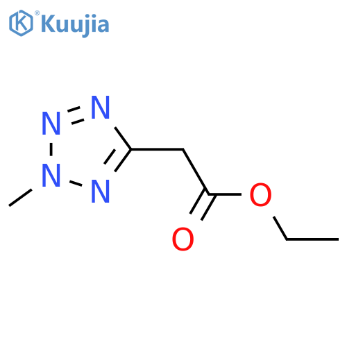 Ethyl (2-methyl-2H-tetrazol-5-yl)acetate structure