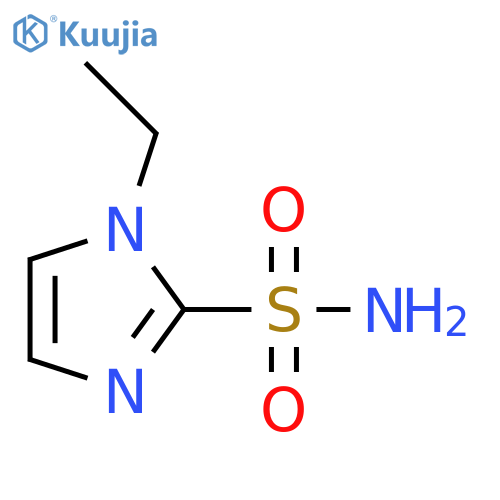 1-ethyl-1H-imidazole-2-sulfonamide structure